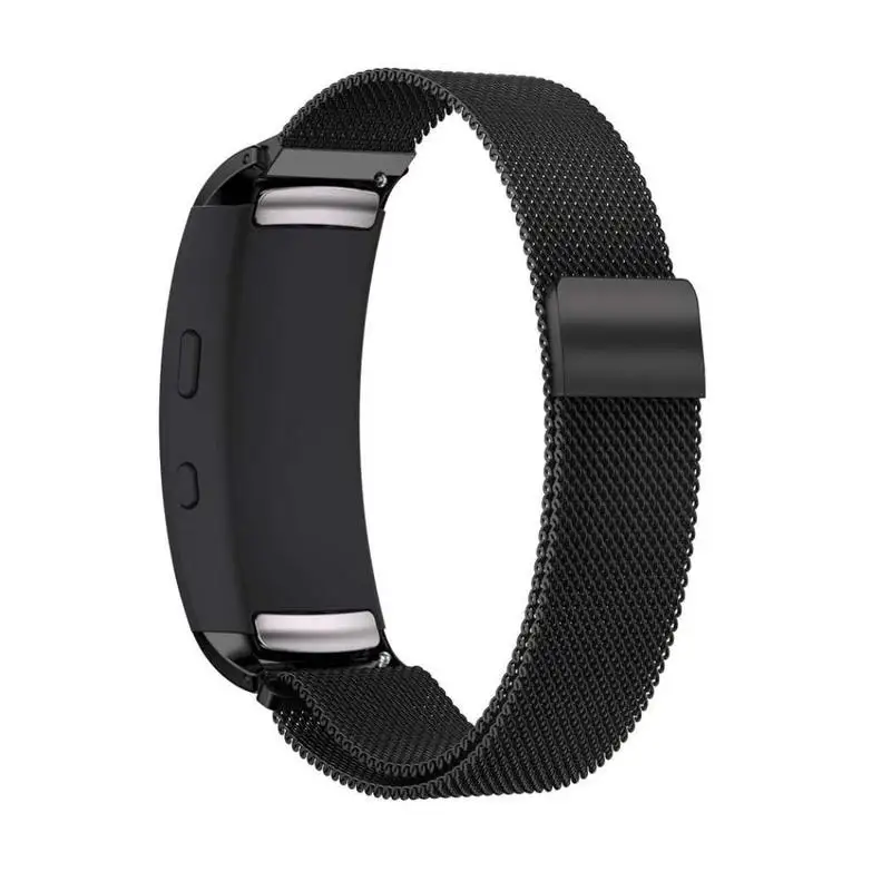 Магнитный ремешок из нержавеющей стали для samsung gear Fit 2 Watch часов Миланский Galaxy Fit2