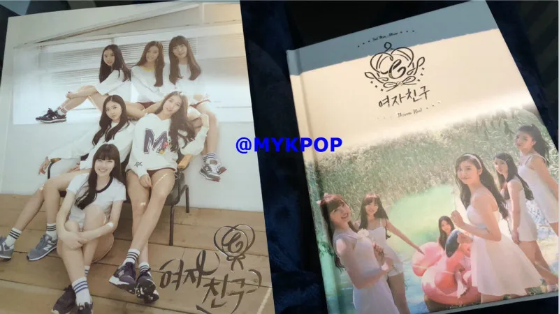 [MYKPOP]~ Официальный~ GFRIEND MINI#2 набор альбомов с цветами, коллекция фанатов KPOP SA19061305
