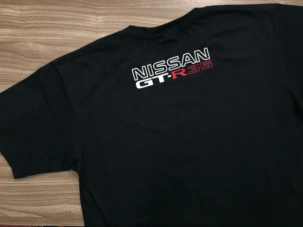 

2019 Hot Sale 100% cotton Classic Japanese car fans GT-R35 Tee SHIRT