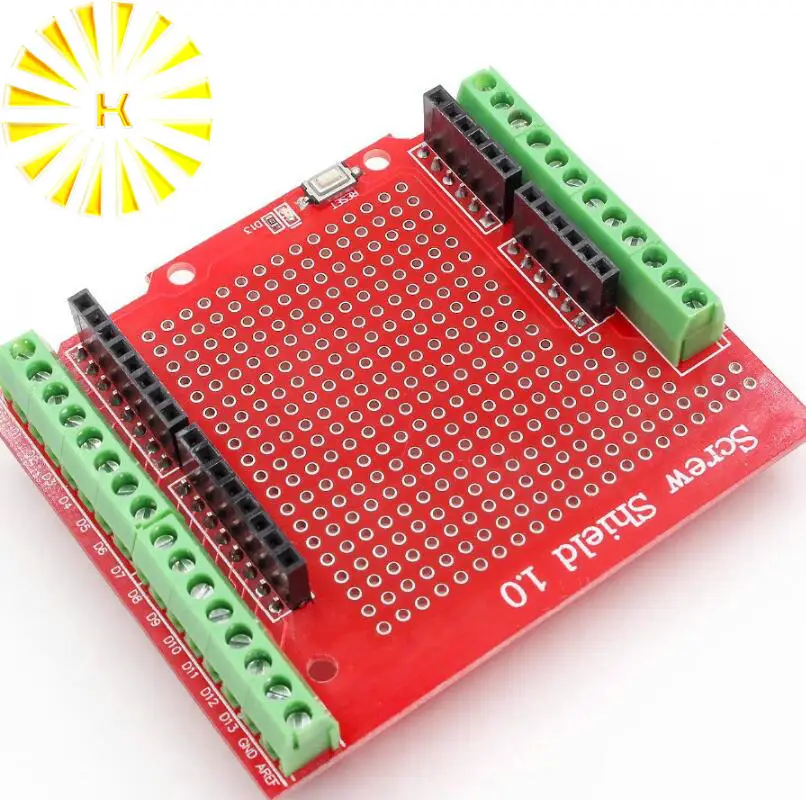 Новый стандартный винт Proto щит Собранный прототип терминал Плата расширения для