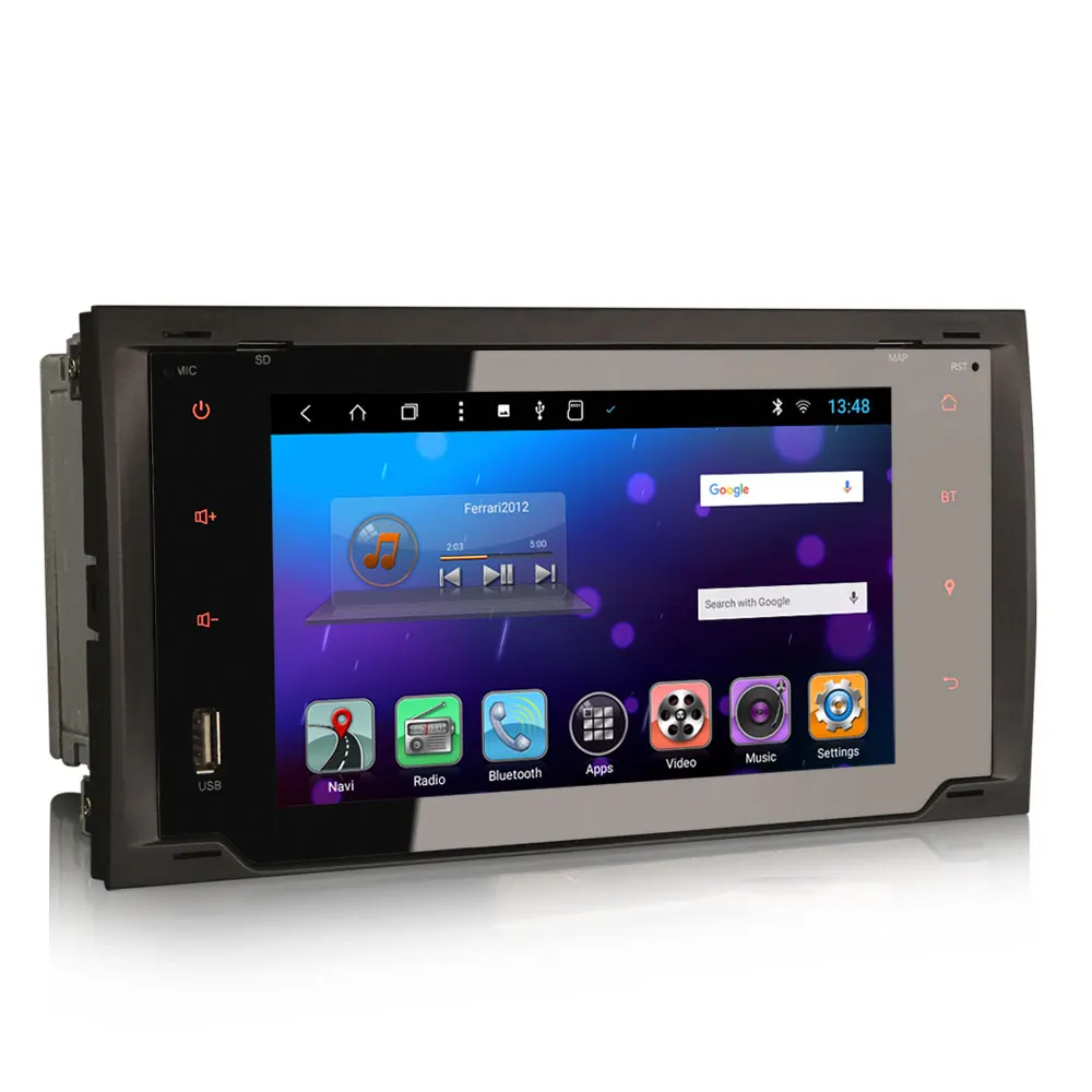 7 &quotAndroid 8 1 OS автомобильный мультимедийный навигатор gps радио для Ford Transit 2005-2011 и