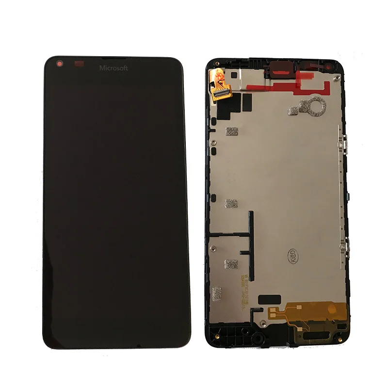 ЖК дисплей с дигитайзером сенсорного экрана в сборе для Microsoft Nokia Lumia 640 рамкой или