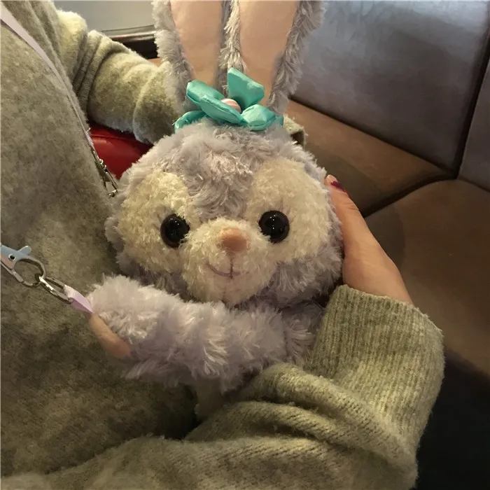 Candice guo! Милые плюшевые игрушки Даффи друзья StellaLou rabbit Боком сумка через плечо для