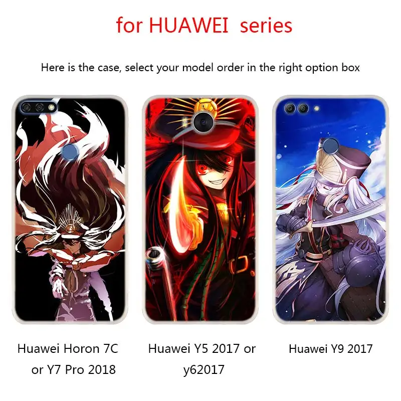 Аниме чехлы для телефонов Fate Oda Nobunaga Huawei Mate 30 20 10 Lite Pro Мягкий силиконовый чехол Y9