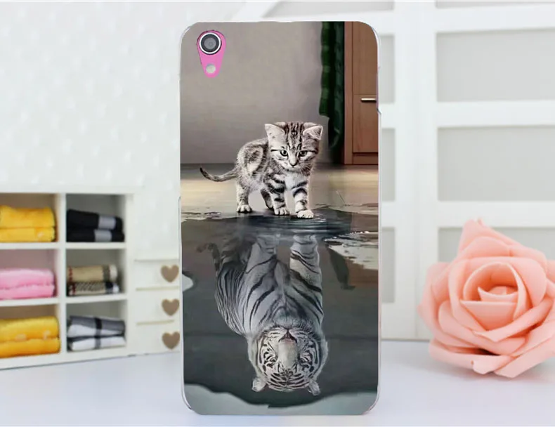 Case Hood For Lenovo S850 S850t Cell Phone Cover PC Plastic Print Shell S850T Capa |