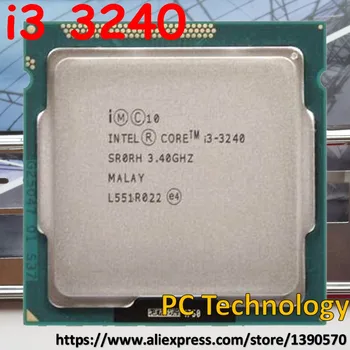 Original Intel i3-3240 i3 3240 CPU 3.4 GHz processor 3M LGA1155 55W desktop Dual Core CPU Free shipping delivery within 1 day 1