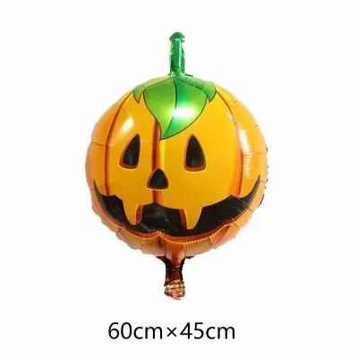 

1pc Halloween Pumpkin Ghost Foil Balloon Bat Witch Ballon Kids Inflatable Toys Happy Birthday Decorations Wedding Party Supplies