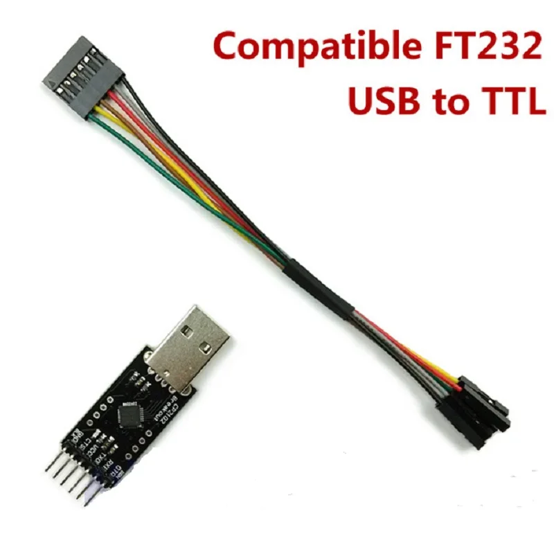 

USB to TTL Compatible with FT232 FTDI OSD MWC digital debugger