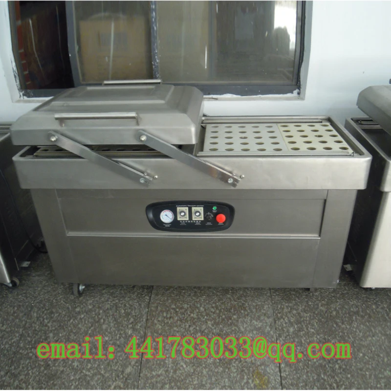 DZ 600 / 2S нержавеющая сталь двойная камера вакуумная упаковочная машина для хот