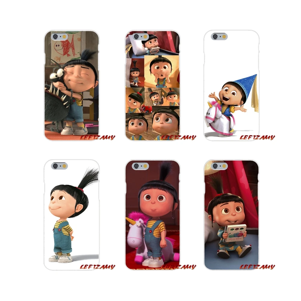 Для iPhone X XR XS MAX 4 4s 5 5S 5C SE 6 S 7 8 Plus Agnes пушистые аксессуары Единорог чехлы для