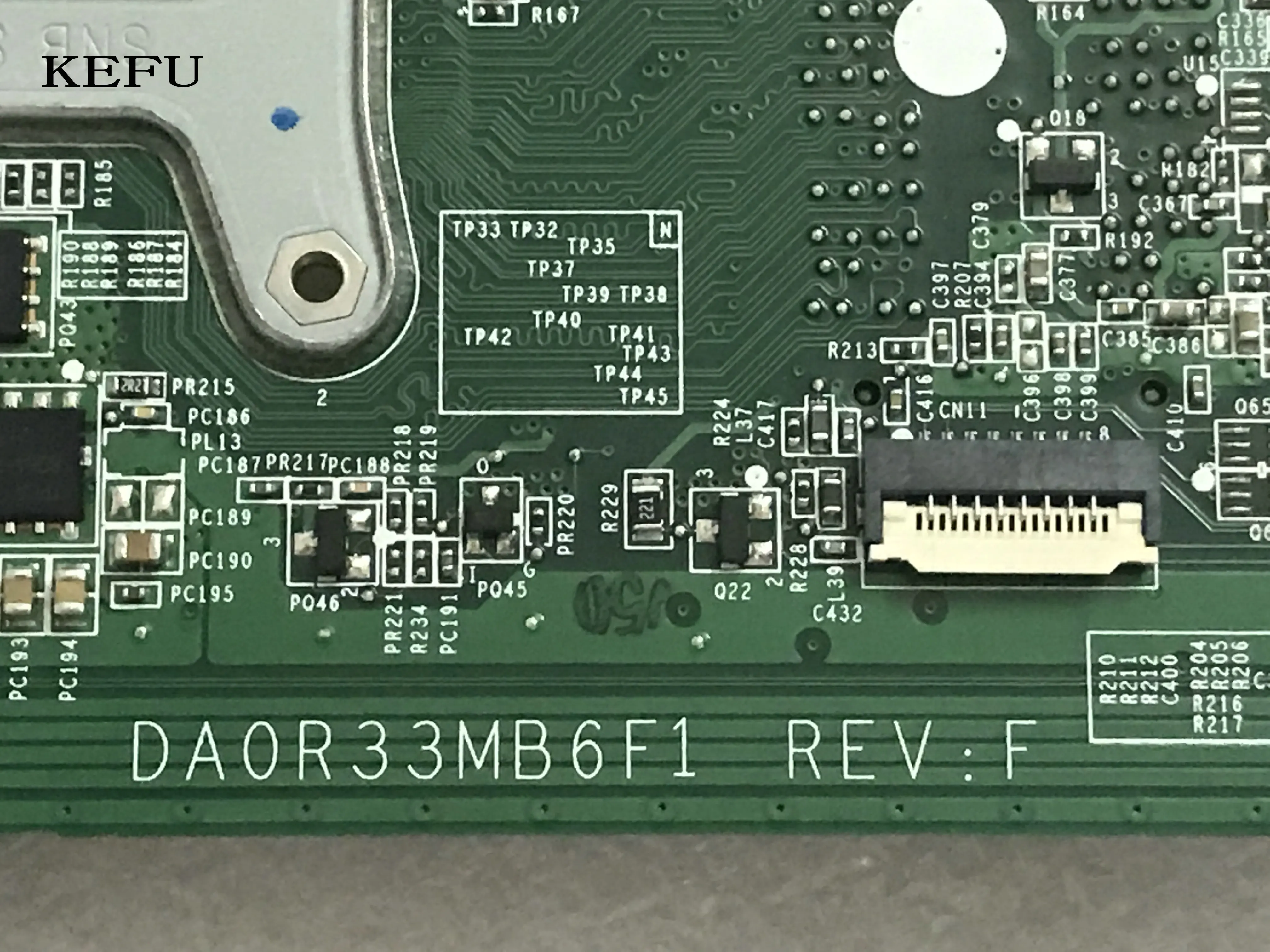 Материнская плата DA0R33MB6F1 REV : F G6 для ноутбука HP Pavilion материнская ноутбука. 7670 м 1 Гб