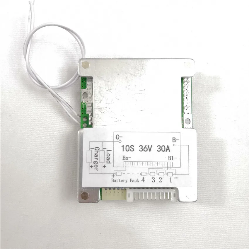 36 В литий-ионный аккумулятор схема защиты 10 S 36 V/37 V 30A BMS вкл/выкл переключатель
