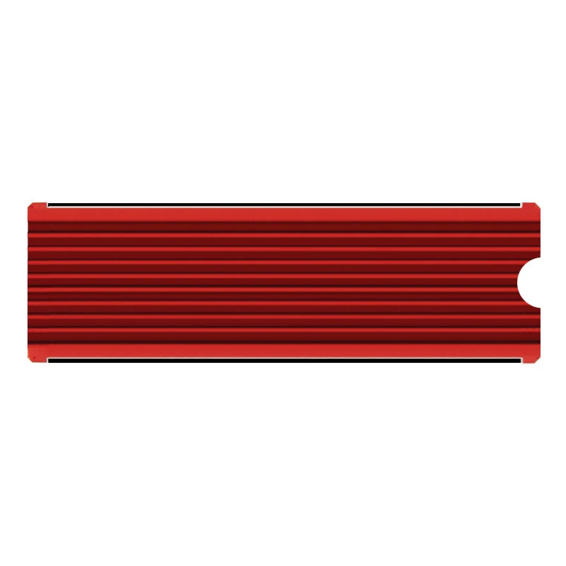 M.2 Nvme/Ngff радиатор SSD радиатор пыленепроницаемый охлаждающий ребристый кулер с силиконовой термопрокладкой