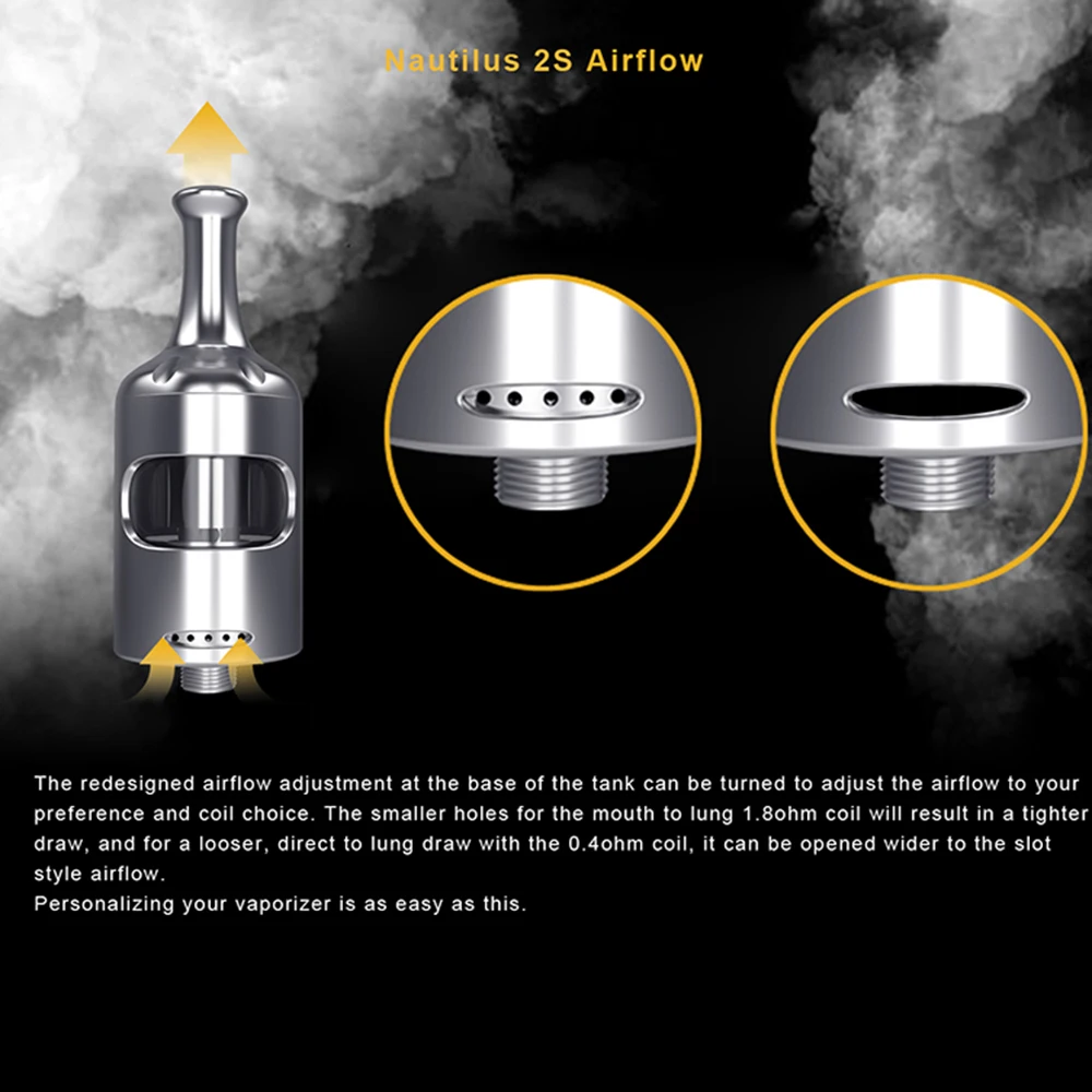 Aspire Zelos 50 Вт 2 0 2500 мАч для начинающих комплект 6 мл Nautilus 2S бак 1 8/0.4ohm BVC Замена