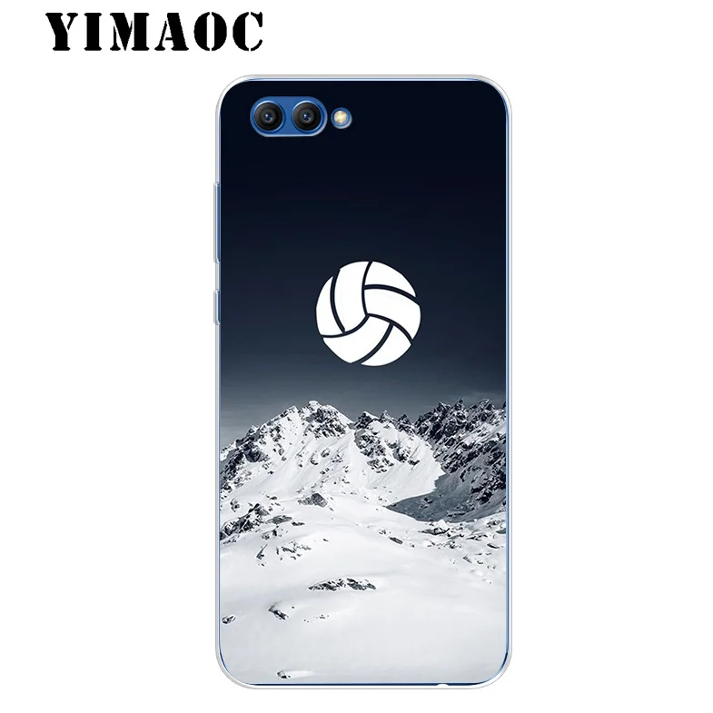 YIMAOC Volleyball Art Soft Case for Huawei Mate 30 20 P30 P20 P10 P9 P8 2015 2016 2017 P Smart Lite Pro |