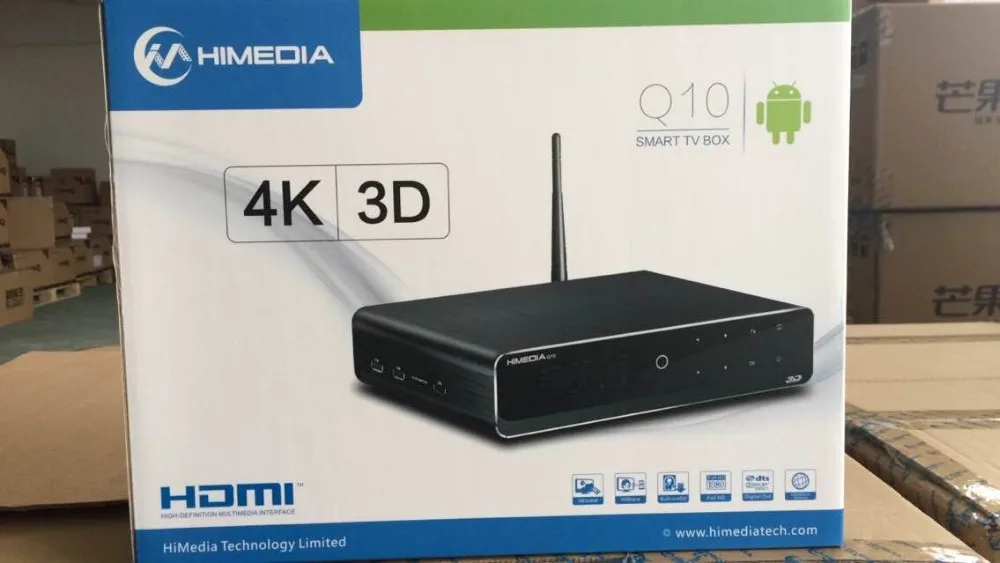 HIMEDIA Q10 IV + 2TB HDD Android TV Box 4 nucleuses chip/quad-core chips including SATA3 3.5'' 7200 64MB | Электроника