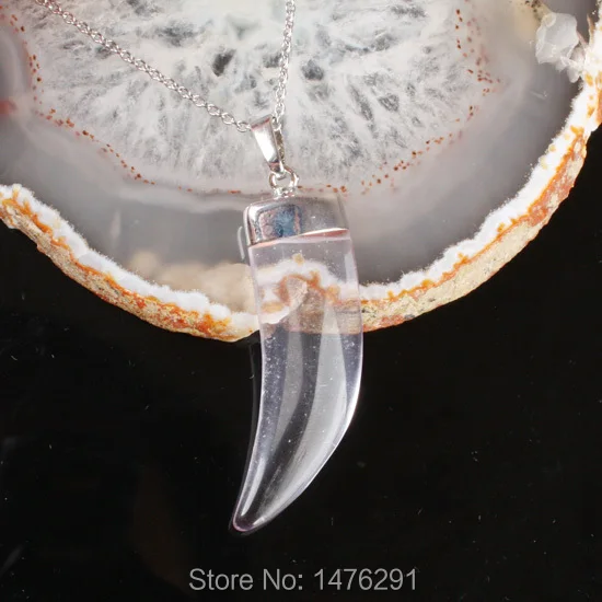 44x14 мм Howlite камень тигровый глаз лазурит розовый кристалл оникс нож подвеска из