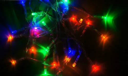 2 шт./лот 1 м 10LED AA батарея управляемая сказочная гирлянда светодиодные мигающие