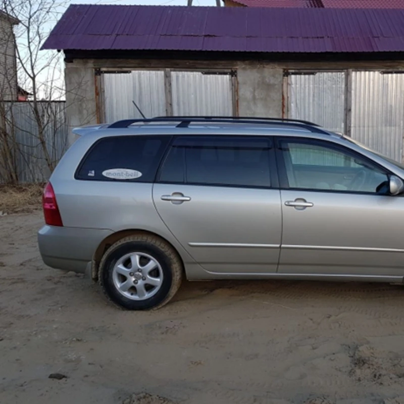 Используется для toyota corolla fielder спойлер 2003 2009 с высококачественным ABS материалом