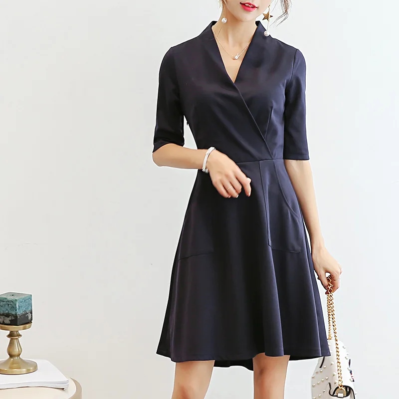 2019 Весна и лето новые женские большого размера корейский с короткими рукавами