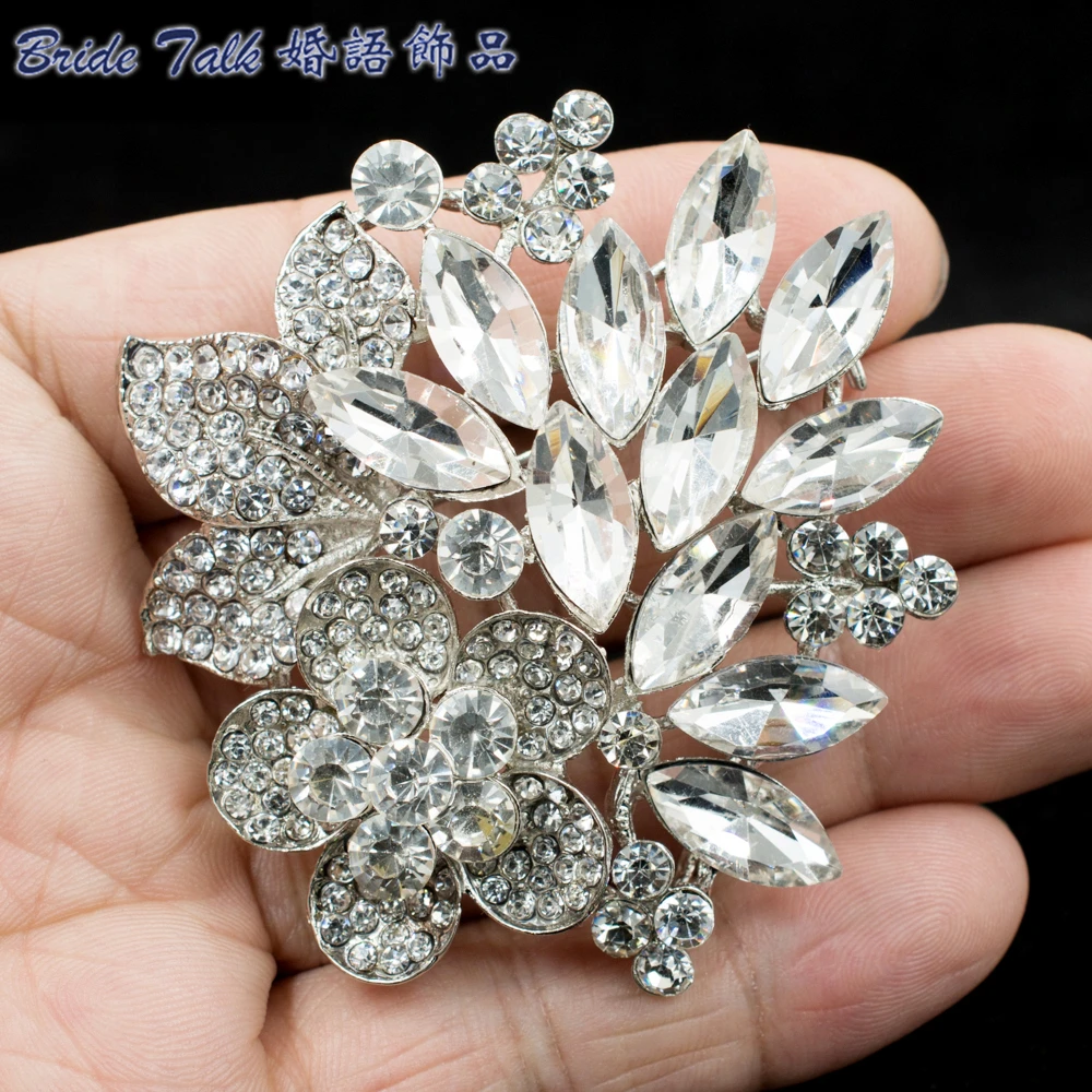 Высококачественные броши в форме цветка искусственная брошь букет из цветов