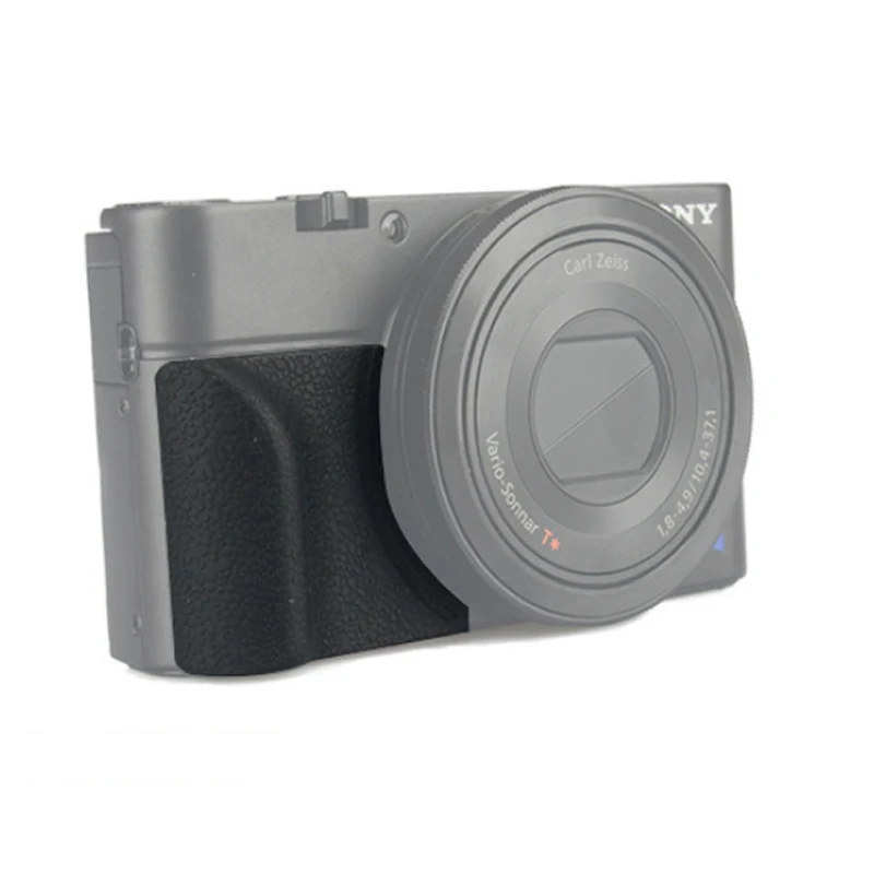 Non-slip Attachment Grip Holder for Sony RX100 RX100II RX100III M4 M5 RX100M6 Rubbery Grip 3M Sticker Bag Camera Accessories