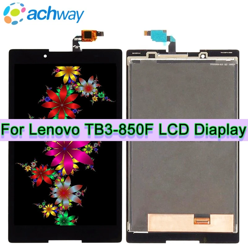 

Протестированный дисплей 8,0 дюйма для Lenovo TB3-850F tb3-850 tb3-850F + ЖК-дисплей с сенсорным экраном и дигитайзером, запчасти для сборки датчика