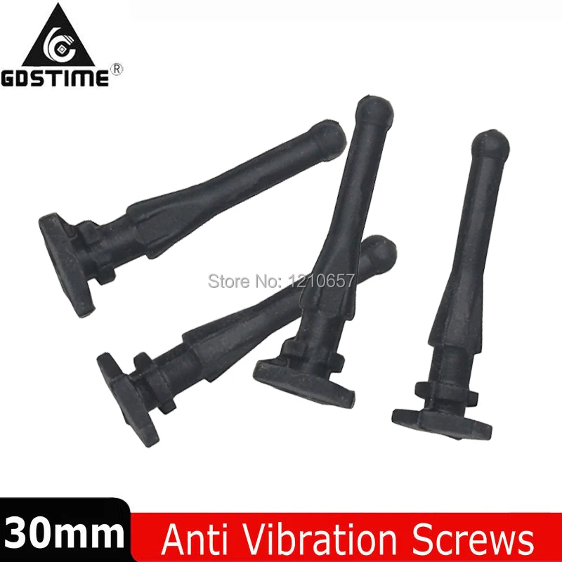 10 шт. Силиконовые Винты для вентилятора ПК 30 мм|silicone screws|rubber screwsfan for pc |
