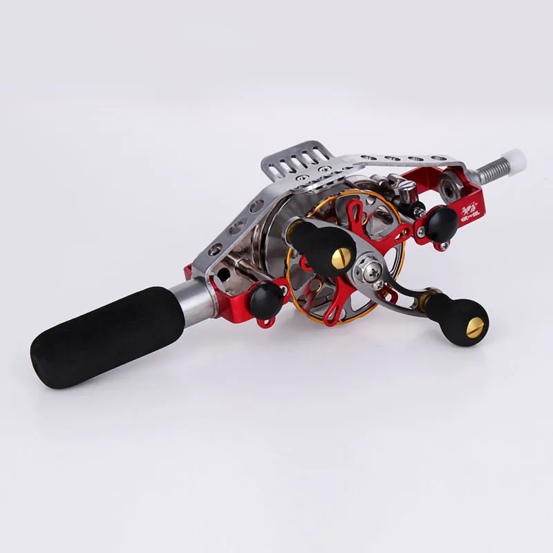 Металлическая полая катушка с автоматическим разрядом и проволокой удилище для