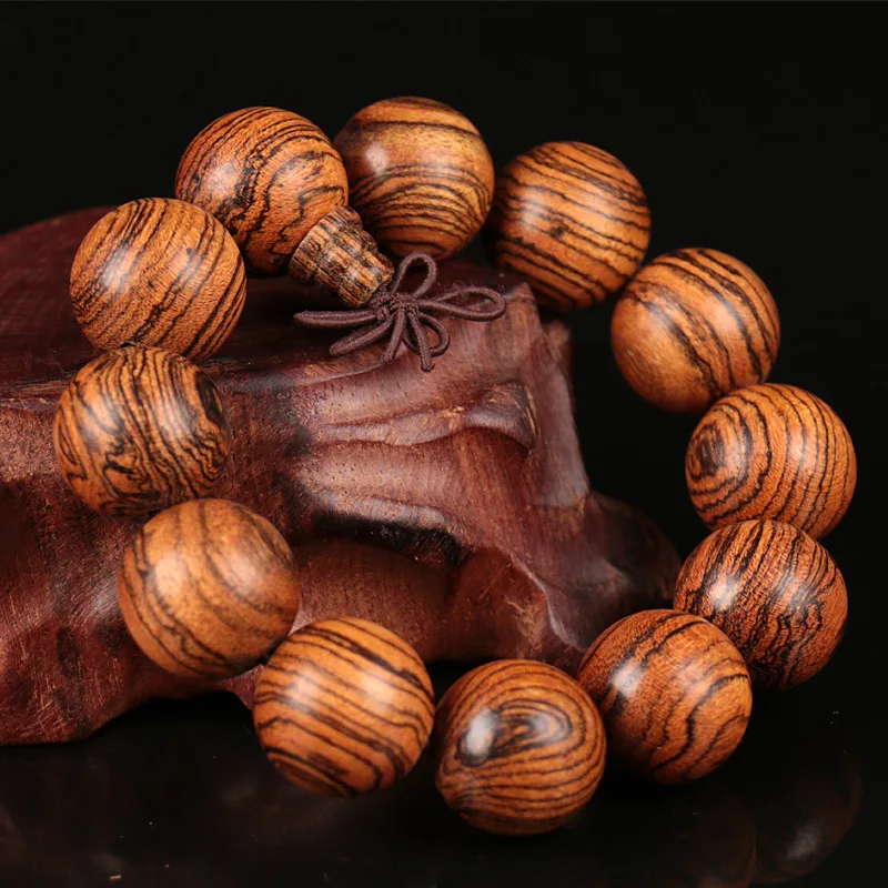 Браслет из сандалового дерева с гравировкой и бусинами|bracelets for|bead braceletprayer beads