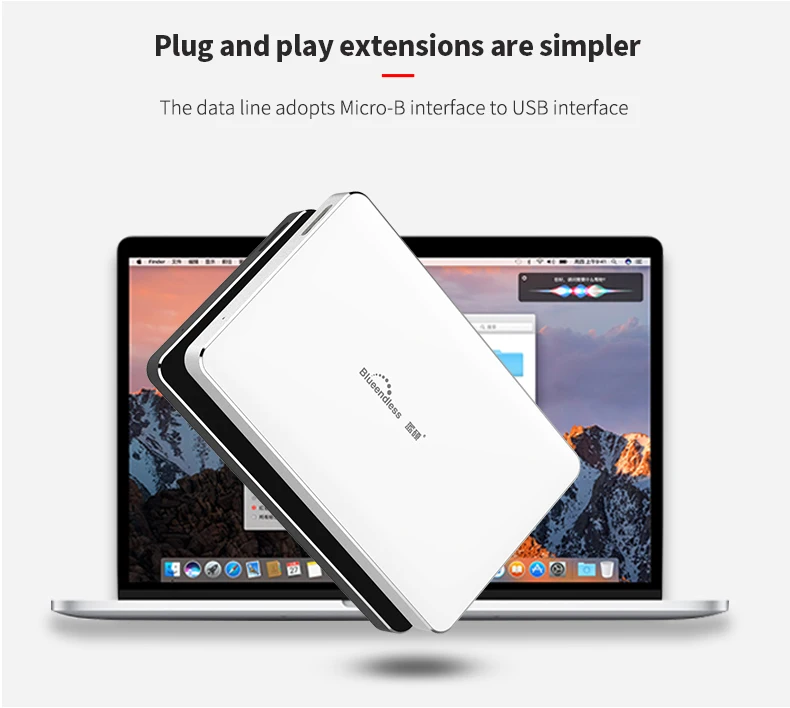 Внешний жесткий диск HDD 2,5 Тип C USB 3,1 для Mac жесткий диск Портативный 1 ТБ 2 ТБ 1 ТБ устройство хранения HD ТБ USB 3,1 от 1 до 2