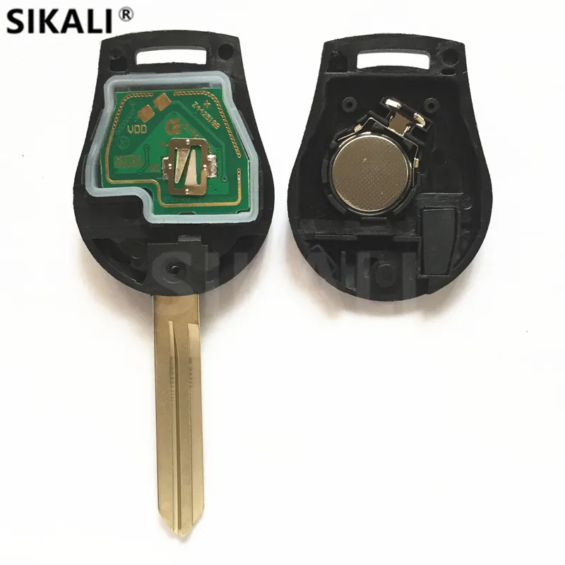 Автомобильный Дистанционный ключ для Nissan March Qashqai солнечное сильфи Tiida X-Trail Control FCC