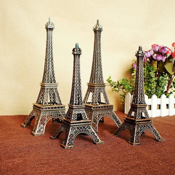 Металлическая Башня для украшения дома на Хэллоуин и Рождество|souvenir|souvenirs eiffel tower