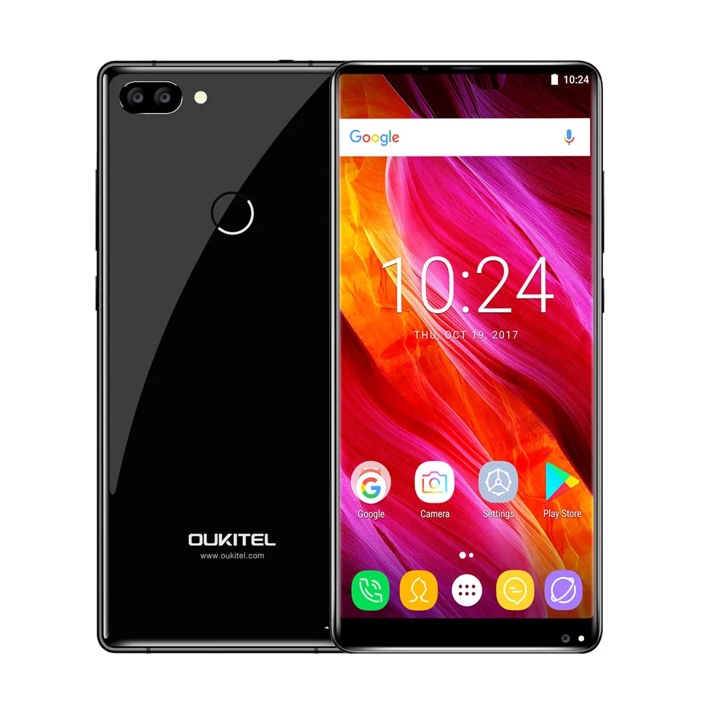 OUKITEL MIX 2 Восьмиядерный отпечатков пальцев Android 7 0 смартфон 6 + 64 ГБ 21 13 Мп мобильного