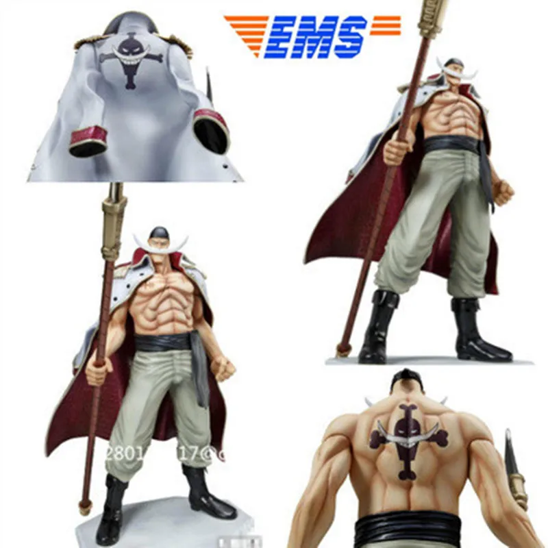 Аниме ONE PIECE белая борода Пираты три поколения Эдвард Ньюгейт старшая версия ПВХ