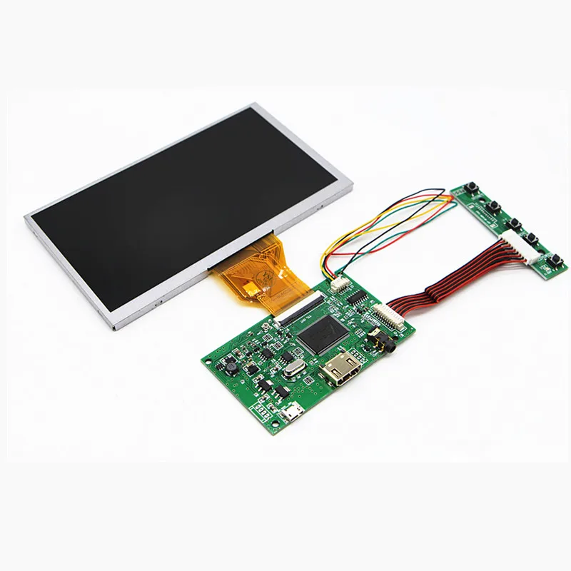Плата драйвера HDMI + Аудио ЖК дисплея 6 5 дюймовая панель AT065TN14 800*480 USB 5V DYI комплекты