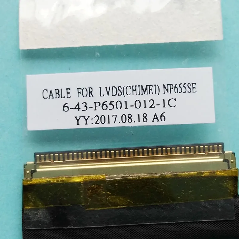 Новый оригинальный кабель ЖКД для LVDS (CHIMEI) NP655SE 6-43-P6501-012-1C 6-43-P6501-011-1C 40P LCD |