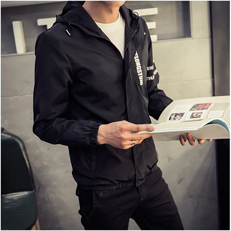 

Nice Spring Jackets Men Fashion Men Jacket Male Casual Jackets Solid Slim Cotton Men Coats And Jackets For Men Boys 5XL