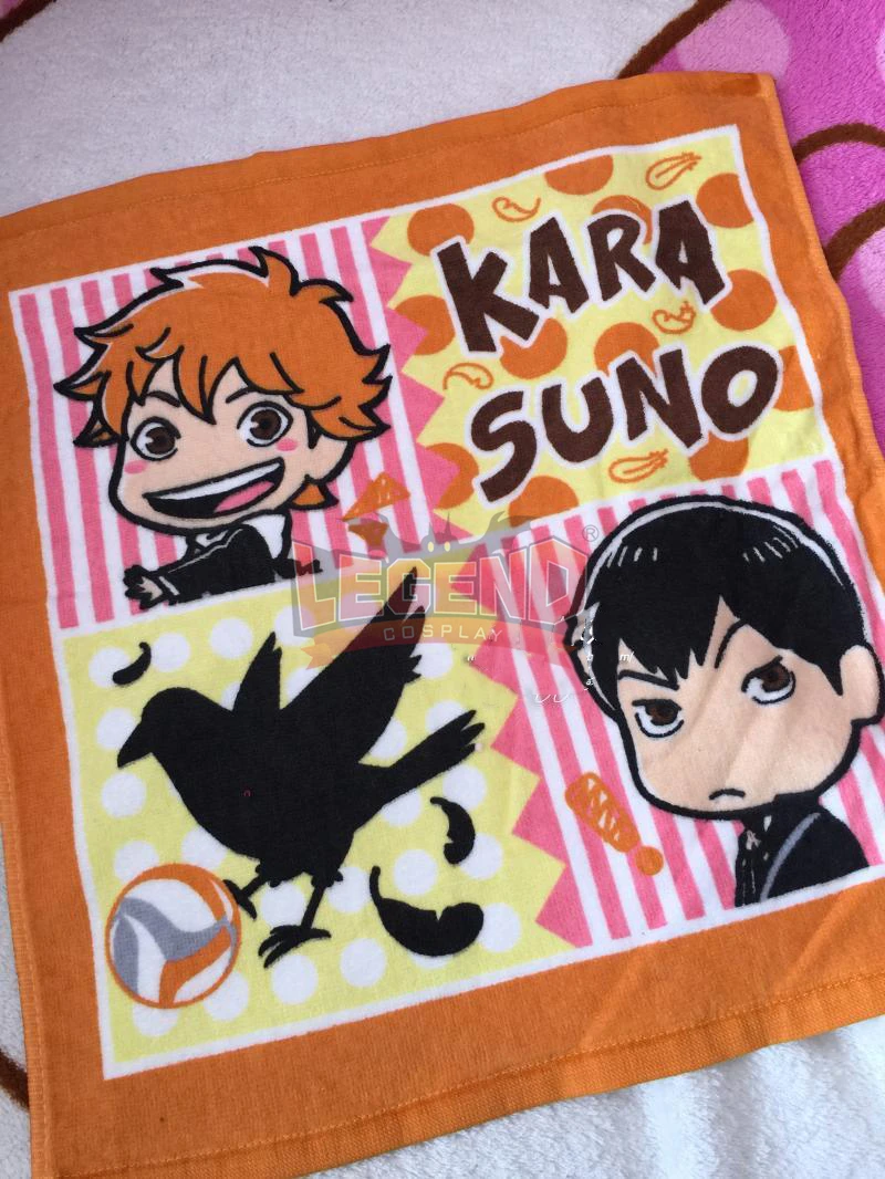 Cosplaylegend аниме-волейбол Haikyuu! Hinata shouyou Kodume Kenma Aone Takanobu Nekoma Datekogyo Karasuno полотенце из чистого хлопка