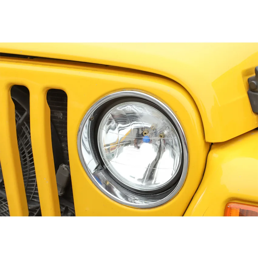 Для Jeep Wrangler TJ 1997 2006 2 шт./компл. автомобильный передний светильник устанавливаемый