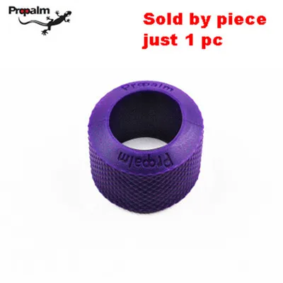 Propalm 1 шт. DIY разноцветный велосипед ручки MTB шоссейный велосипед TPR резиновая ручка Торцевая планка фиксированная велосипедная планка концы велосипедный нескользящий руль - Цвет: Фиолетовый