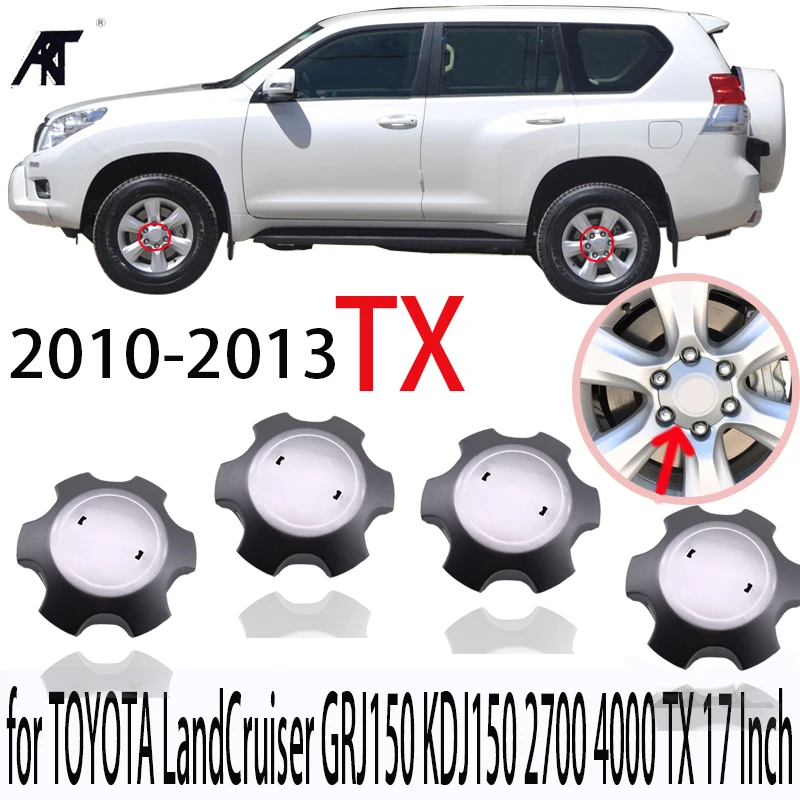 Крышка обода колеса Центральная крышка ступицы для: TOYOTA LandCruiser GRJ150 KDJ150 17 дюймовая