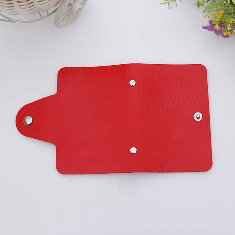 

2020 Fashion ID Credit Card Holder Passport Men Women Travel Cards Wallet PU Leather Buckle Business ID Card Holders Package