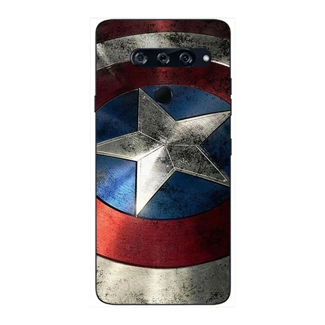 Чехол для телефона Super Hero чехол-накладка LG V50 V40 V30 V20 ThinQ задняя крышка K8 2018 K9 Аристо