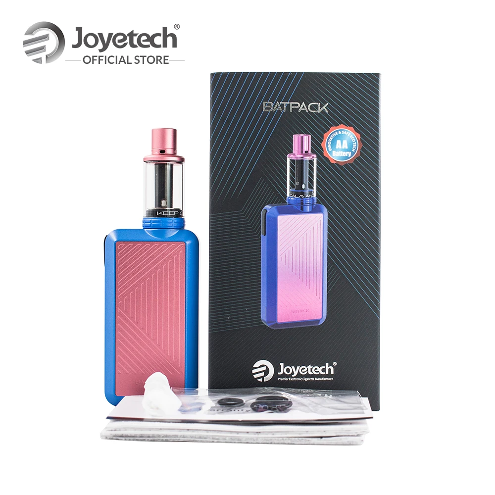 Brand Shopping Week Original Joyetech BATPACK Kit With Joye ECO D16 Atomizer 2.0ml Capacity in 0.5ohm BFHN MTL. Head E Cigarette |