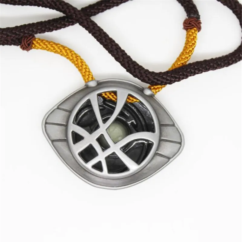 Marvel Film Doctor stranna Eye of Agamotto Periphery Prop Аксессуары светящееся ожерелье подарок на