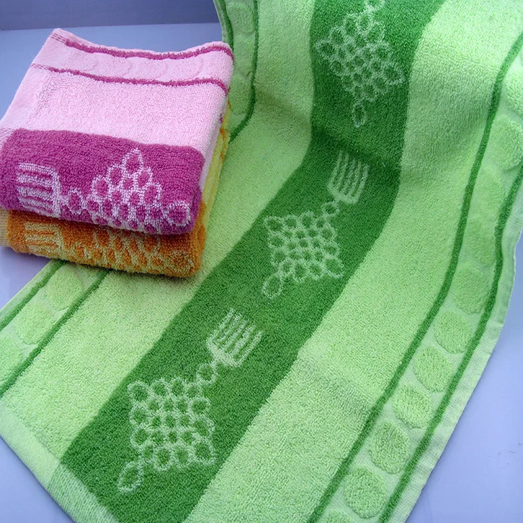 [] Gaoyang towel factory orders new wholesale 100 grams of &quotweak twist patterned super absorbent | Дом и сад