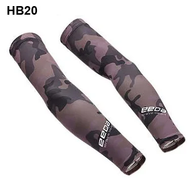 HB20 Компрессионная манжета на руку нарукавники для велоспорта MTB велосипед теплый рукав УФ Защита беговые баскетбольные рукава чехлы - Цвет: HB20