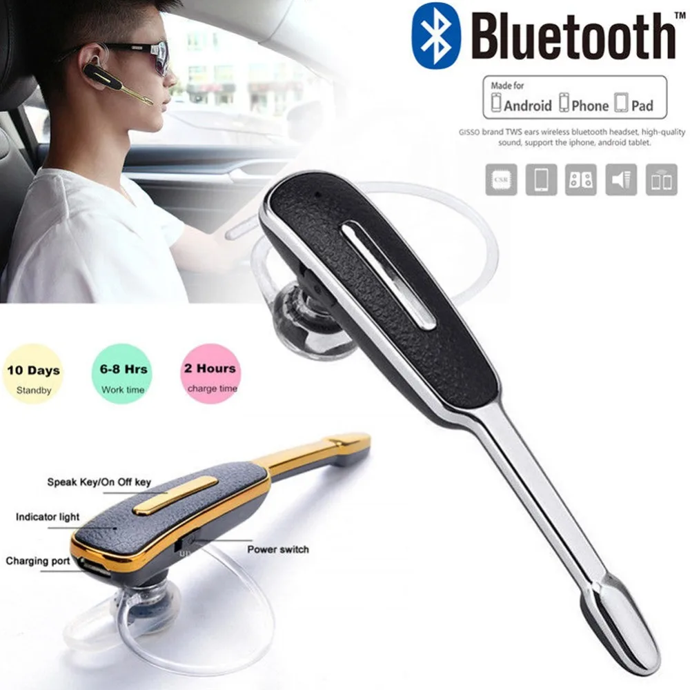 Buyincoins Bluetooth 4 1 Гарнитура Беспроводные наушники спортивные для iPhone #291499|Наушники и