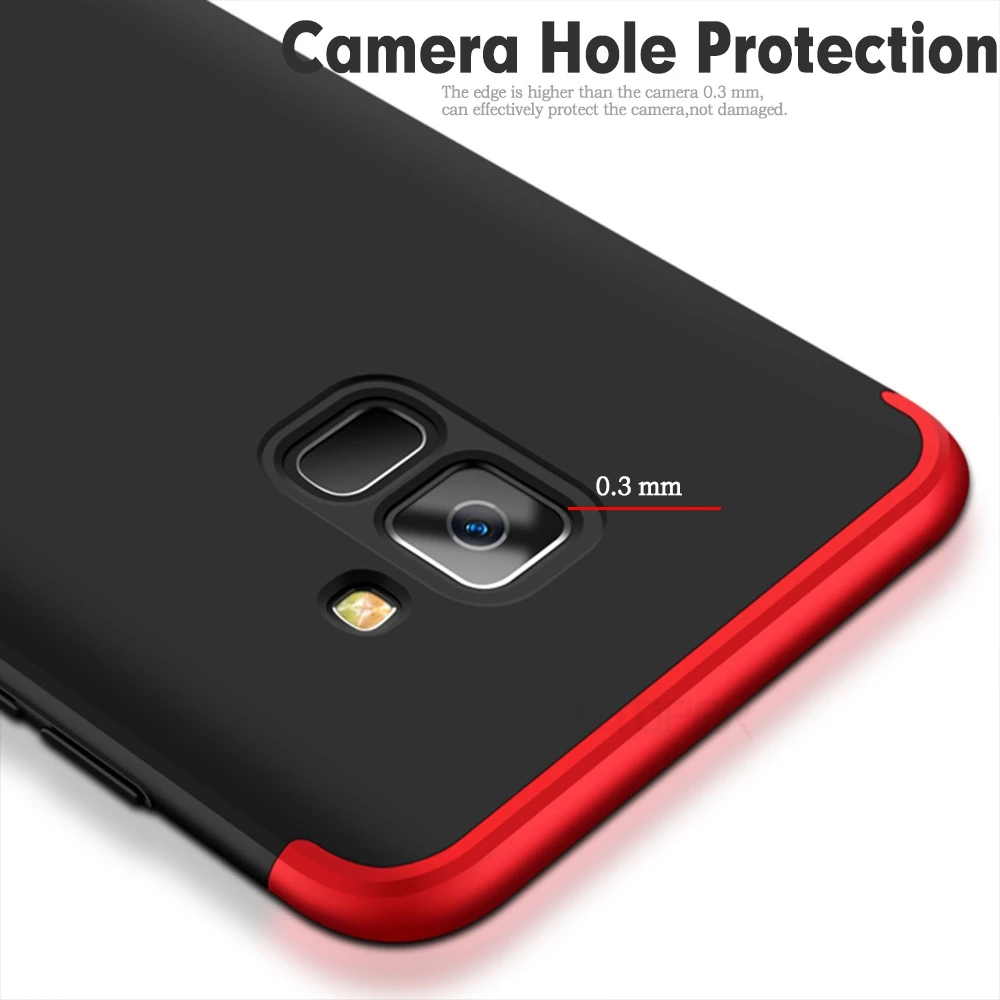 Luxury Protector Phone Case For Samsung Galaxy A8 Plus Cover 2018 S9 Coque S8 A6 | Мобильные телефоны и аксессуары